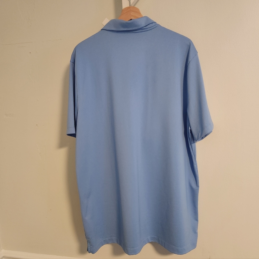 Nike Dri-FIT UNC Tar Heels Polo Golf Shirt XL - Carolina Blue University Of Nc - Picture 3 of 8